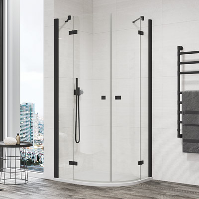 Sprchové kúty SanSwiss ANNEA BLACK LINE - ANR