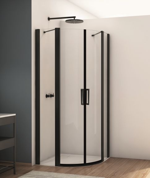 Sprchové kúty Sanswiss D22ERB BLACK LINE