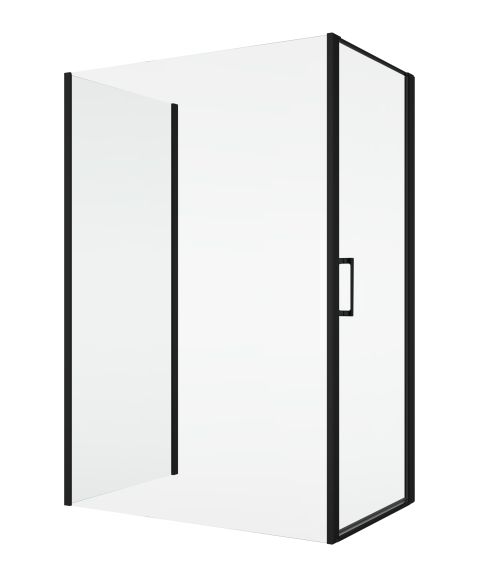 Sprchové kúty Sanswiss D22T1+D22F1+D22F3  BLACK LINE