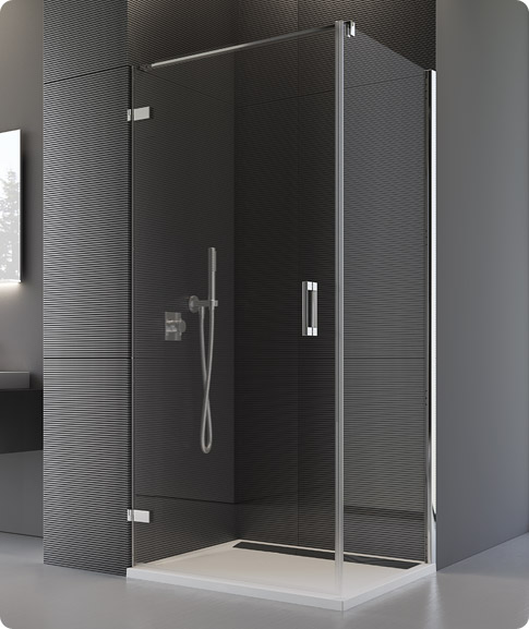Sprchové kúty Sanswiss PUR - PUR1+PUDT2P